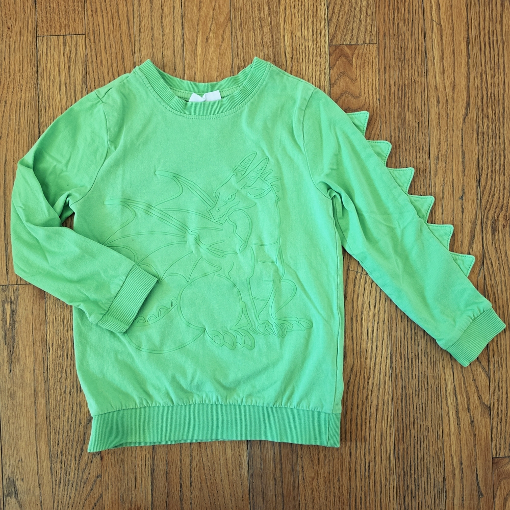 Coccodrillo Green Dragon Pullover Sweatshirt Boys Size 5 / EU 110cm